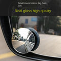 Car Blind Spot Mirror Mounted No Border Small Circular Rearview Mirror High-definition Blind Spot Auxiliary Observation Mirrors