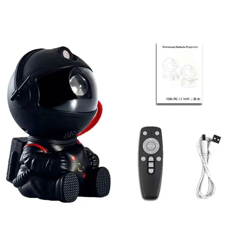 Galaxy Star Projector Night Light Astronaut Space Ceiling LED Lamp for Bedroom Home Decor Kids Gift - Starry Nebula Projector