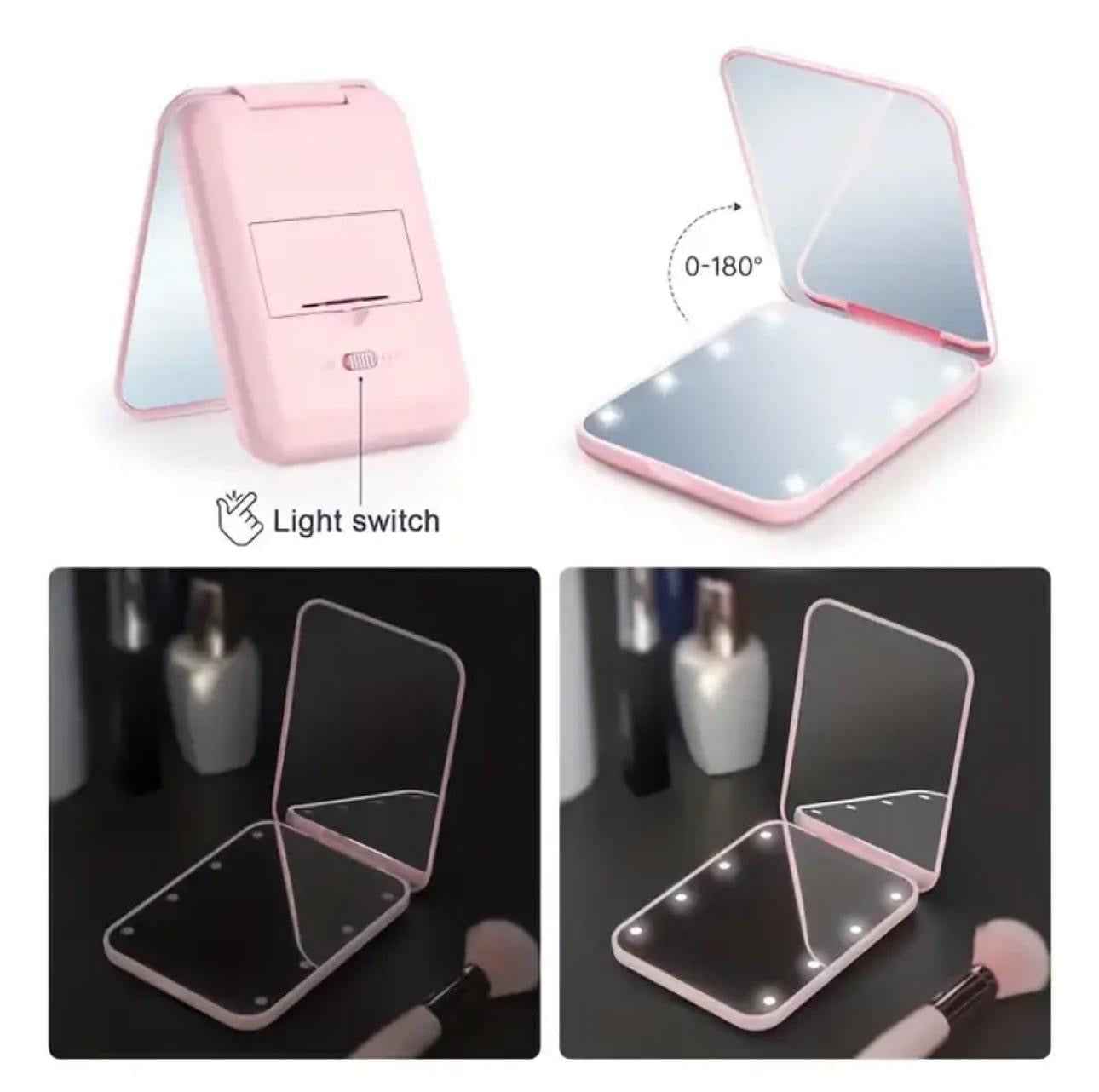 Portable mini compact mirror