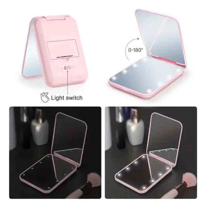 Portable mini compact mirror