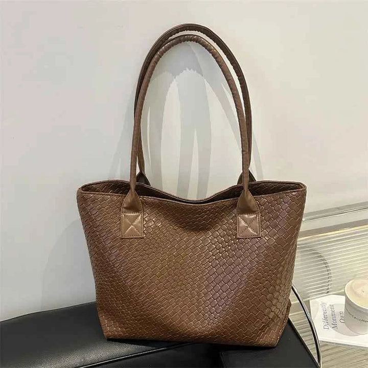 New Luxury Women's Tote Bags Large Capacity Crocodile Pattern Handbags Daily Commuting Shoulder Bag
