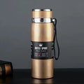 1000ml Thermal Water Bottle Thermos Vacuum Flask Double Stainless Steel Coffee Tea Insulated Cup Leakage-proof for Office