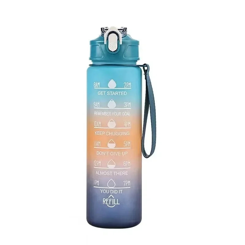 750ml Large Capacity Leak Proof Sports Water Bottle Portable Handle for Outdoor Activities