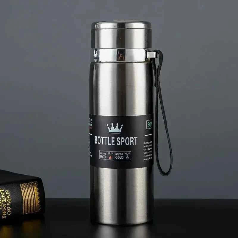 1L Thermal Water Bottle Keep Cold and Hot Thermos for Water Tea Coffee Vacuum Flasks Stainless Steel Thermos Bottle