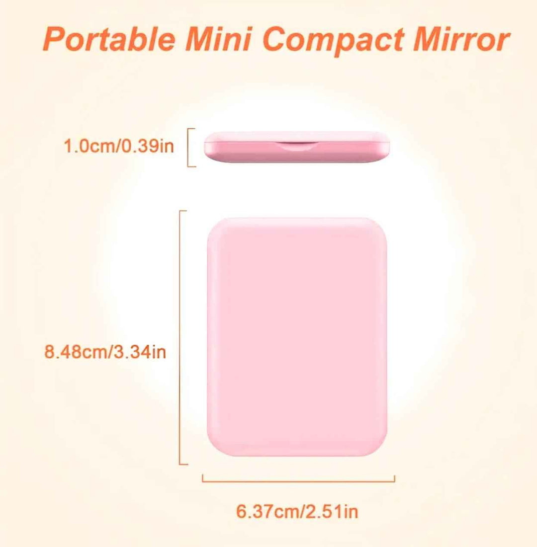 Portable mini compact mirror