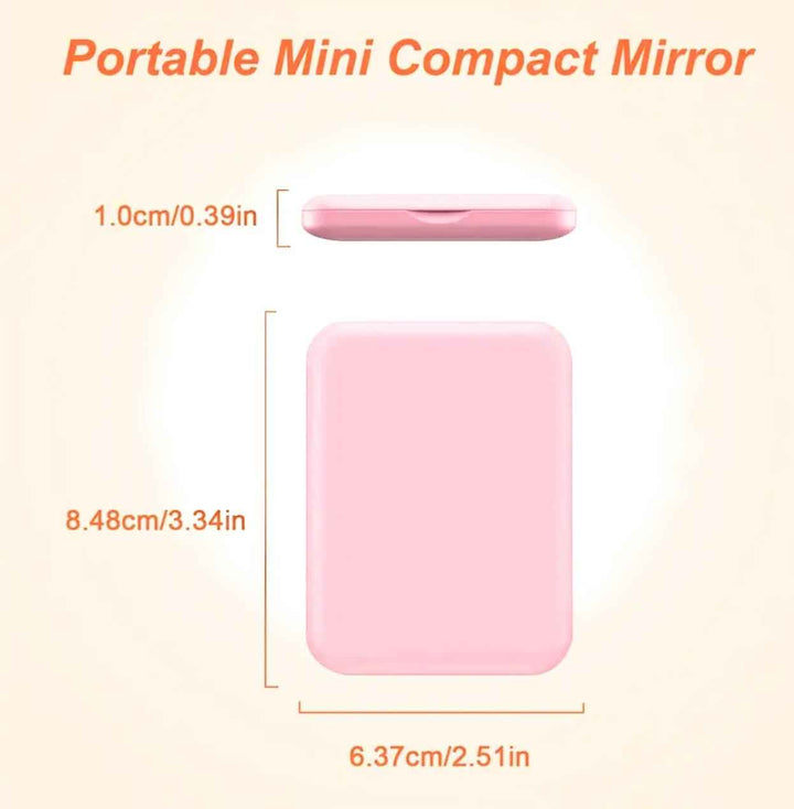 Portable mini compact mirror