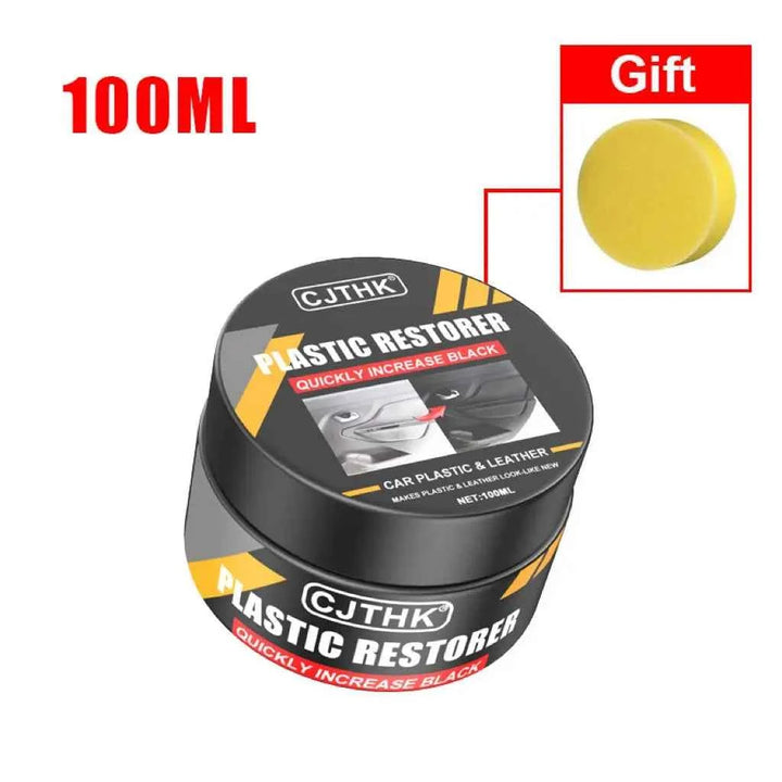 Car Plastic Restorer Back To Black Gloss Auto Interior Leather & Panel Renewal Wax Coating Agent Auto Polish And Repair Coating