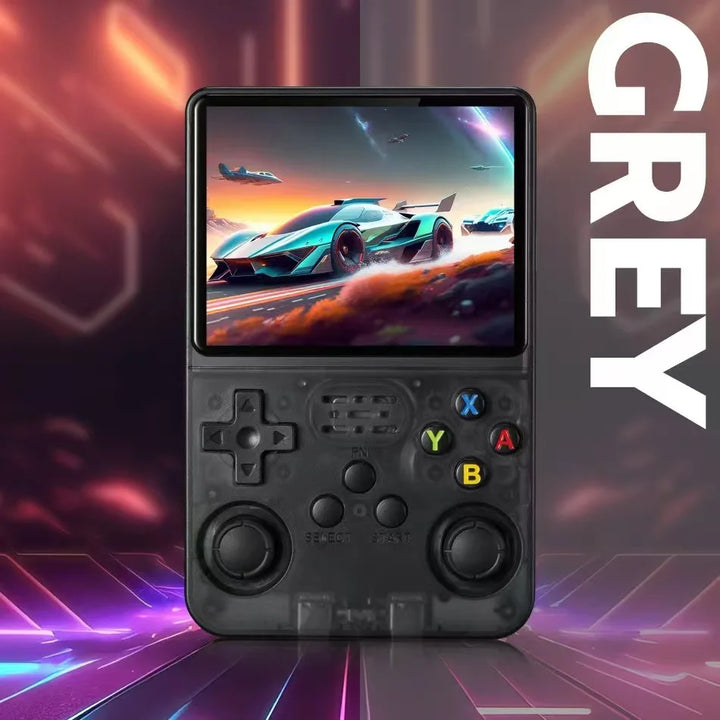 Portable R36S Handheld Game Player 3.5 Inch IPS Display 128GB Linux System Preloaded Retro Games Pocket Console