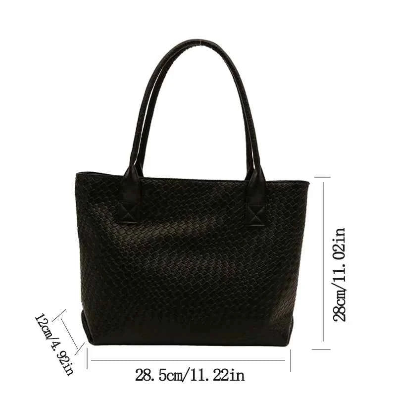 New Luxury Women's Tote Bags Large Capacity Crocodile Pattern Handbags Daily Commuting Shoulder Bag