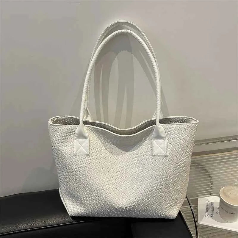 New Luxury Women's Tote Bags Large Capacity Crocodile Pattern Handbags Daily Commuting Shoulder Bag