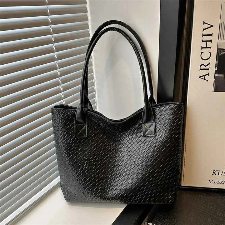 New Luxury Women's Tote Bags Large Capacity Crocodile Pattern Handbags Daily Commuting Shoulder Bag